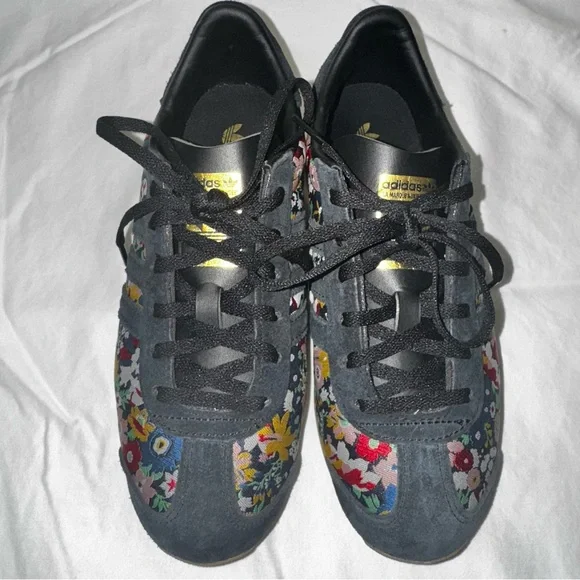 Liberty of London Black Floral Sneakers - Picture 3 of 12